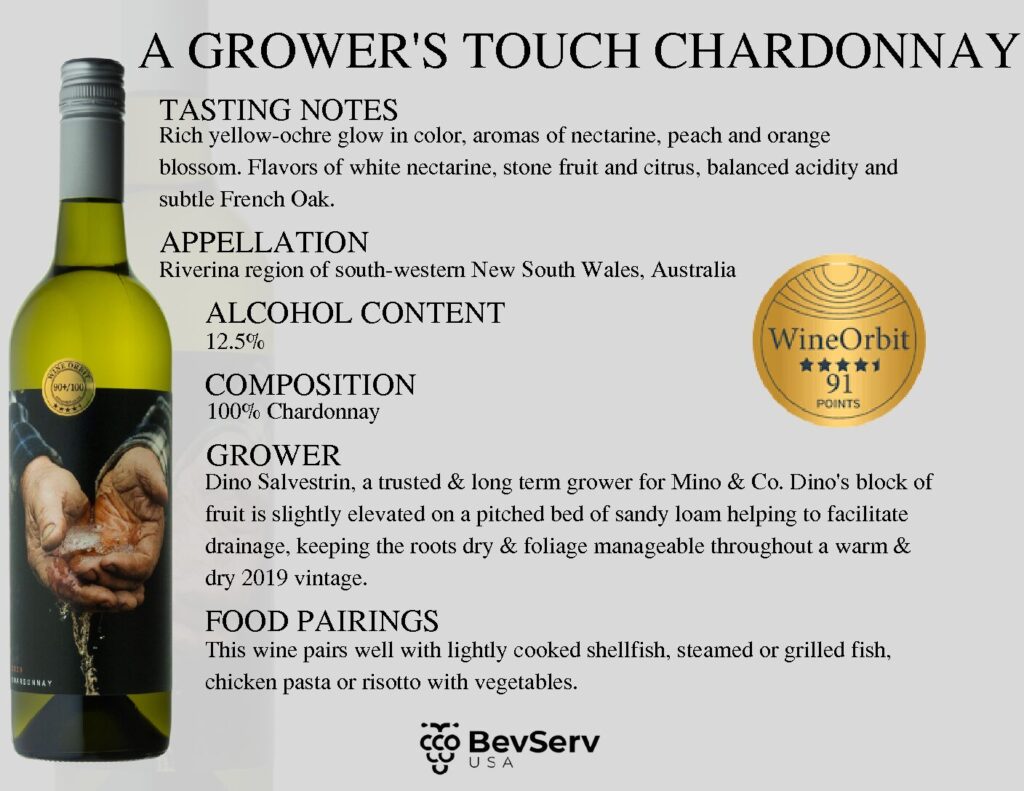 New Brochure A Grower's Touch Chardonnay