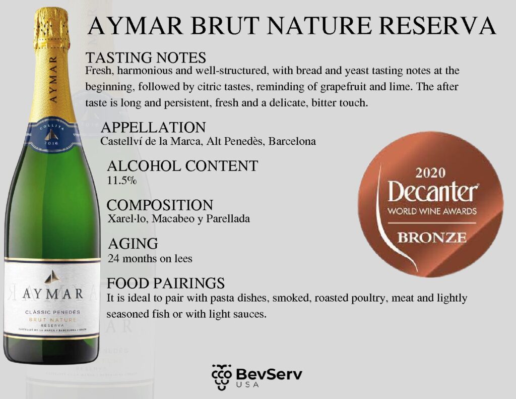 New Brochure Aymar Brut Nature Reserva