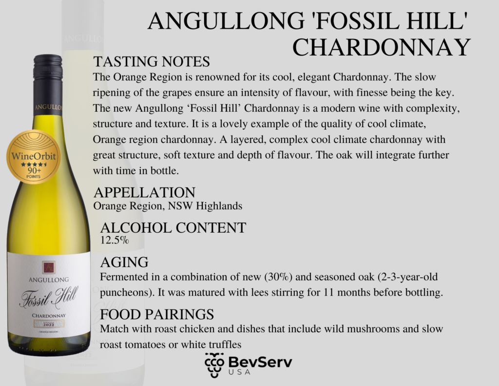 Angullong Fossil Hill Chardonnay